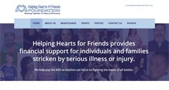 Desktop Screenshot of helpinghearts4friends.org